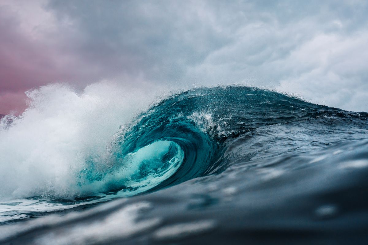La Vague — barrel turquoise